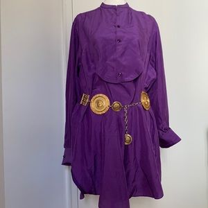 💜Ralph Lauren Collection mock neck tunic